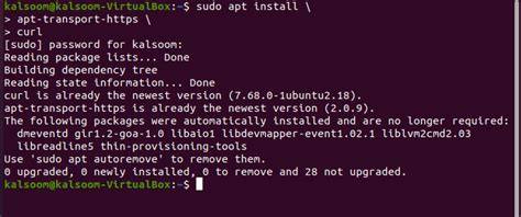 Follow these steps to install the kubectl CLI: Execute the following commands to install the kubectl CLI. . Uninstall kubectl linux